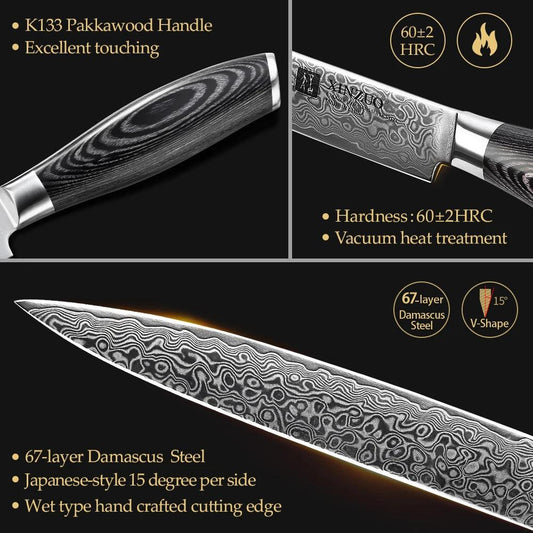 5 Piece Chef Knife Set K-XN2