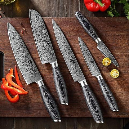 5 Piece Chef Knife Set K-XN2