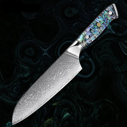 1-5 Piece Japanese Damascus Steel Knife Set K-XT3