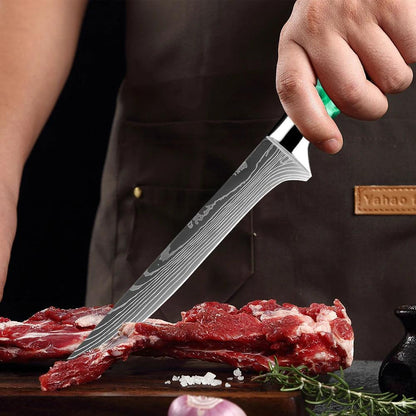 1-8 Piece Pro Chef Knife Set K-XT1
