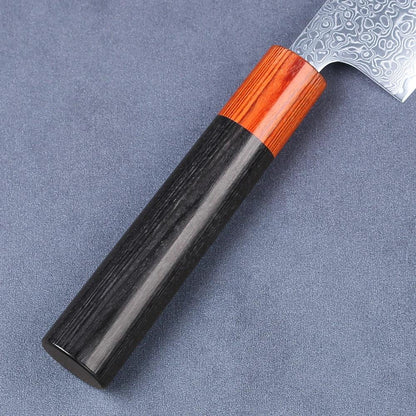 7 Inch Santoku Chef Knife Pakka Wood Handle BV6